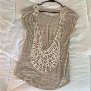 Open Back Shirt